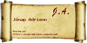 Jónap Adrienn névjegykártya